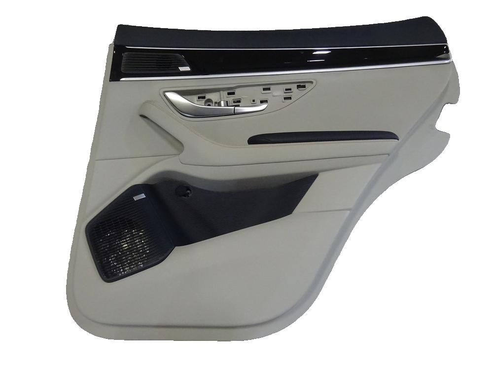 Right rear door trim panel assembly - Eclipse Blue