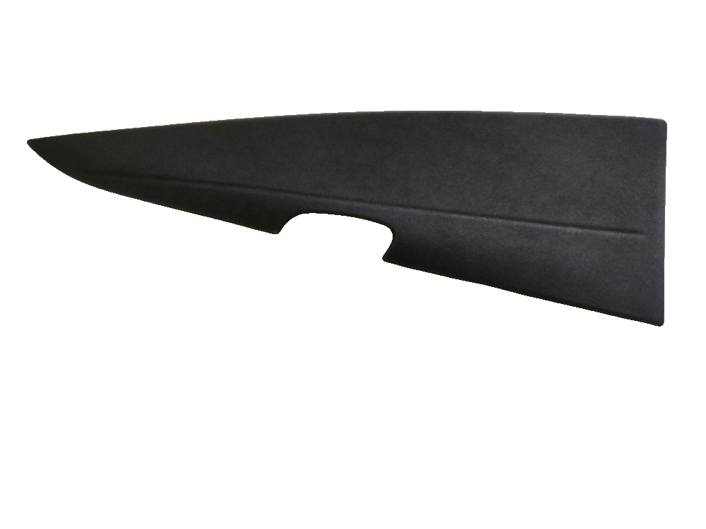Left Rear Door Upper Trim Panel Assembly - Deep Black 5