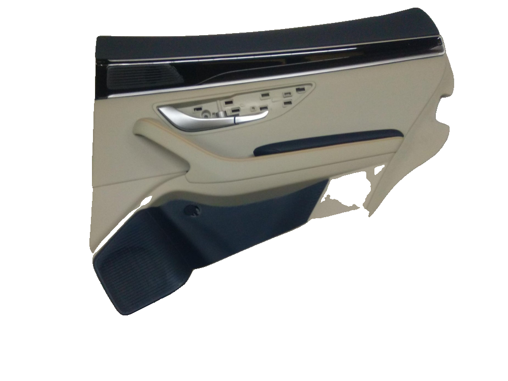 Right rear door trim panel assembly - Eclipse Blue