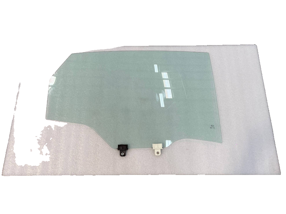 Right rear door glass assembly
