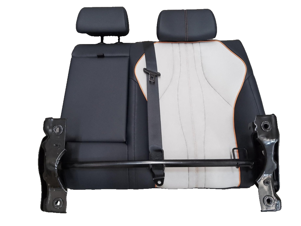Left Rear Seat Backrest Assembly - Mist Grey