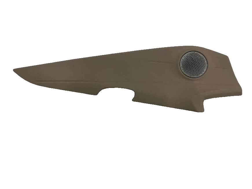 Left front door upper trim panel assembly - Milk Tea Brown