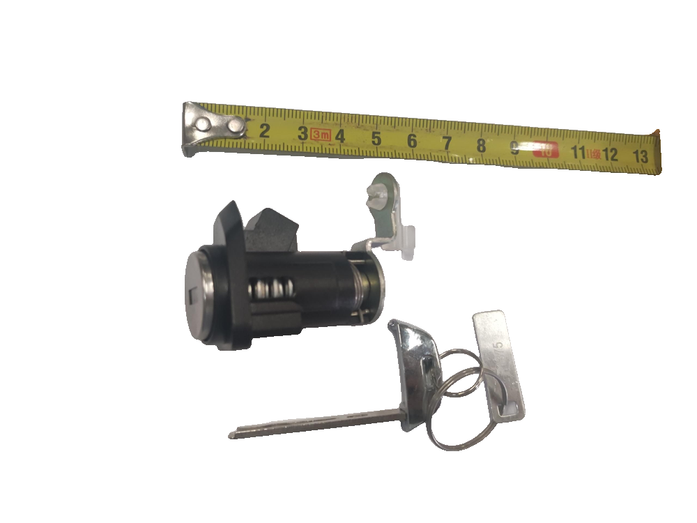 Vehicle lock cylinder and key assembly