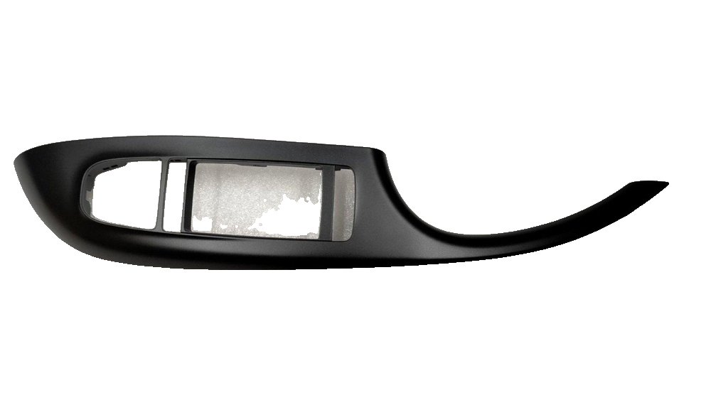 Right front door inner pull handle assembly - Matte Metallic Black