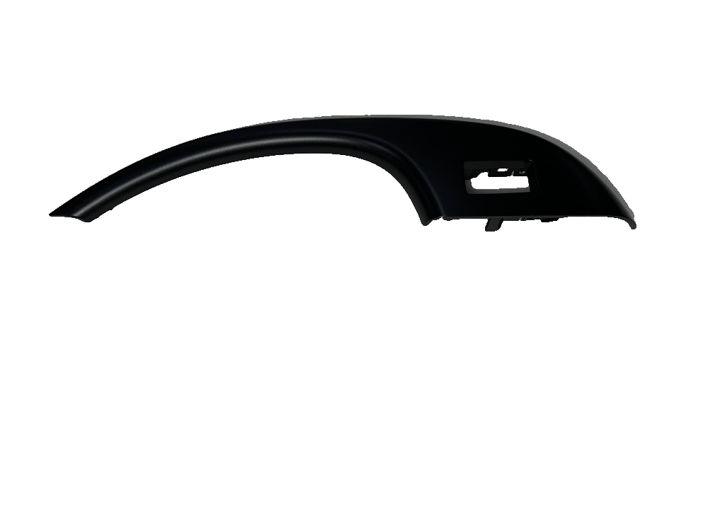 Right Rear Door Inner Pull Handle Assembly - Matte Metallic Black