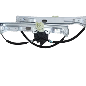 Left front door window regulator bracket assembly
