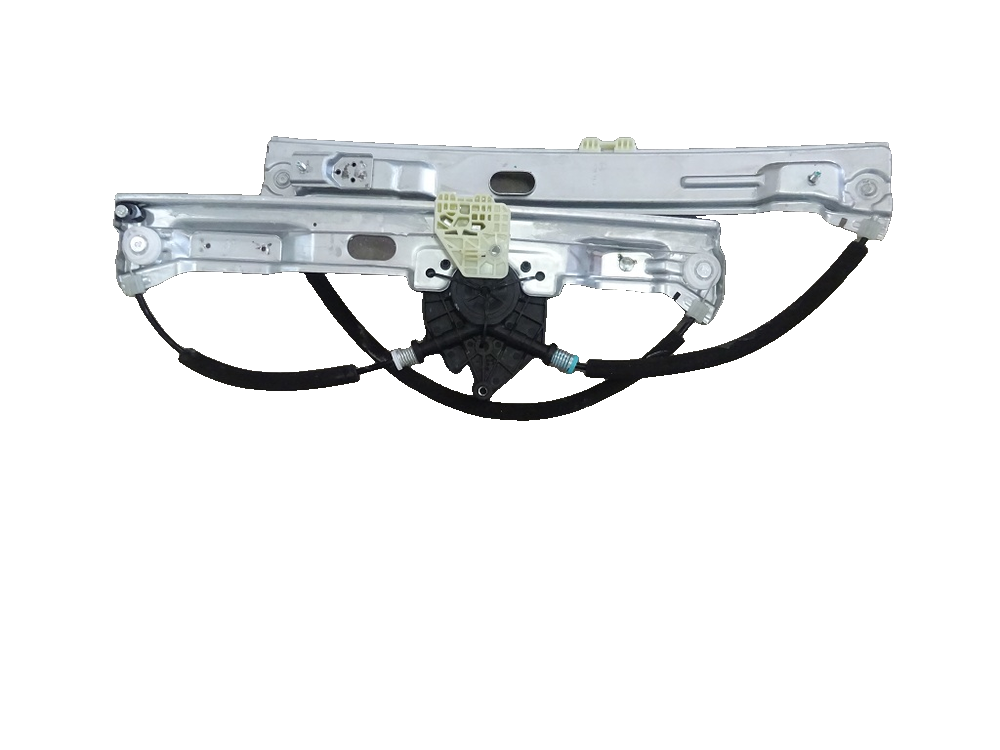 Left front door window regulator bracket assembly