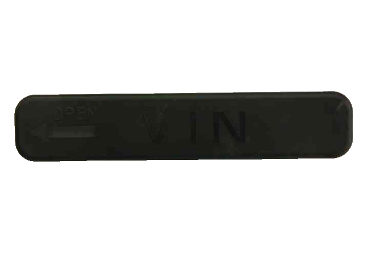 Encoder cover plate - Standard black