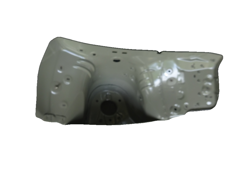 Left front wheel housing assembly