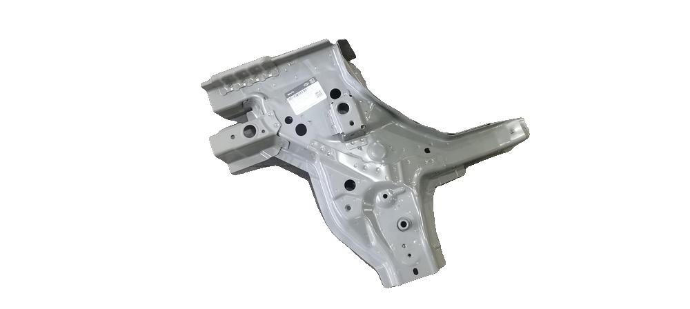 Right front rail rear section assembly