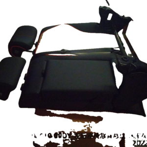Left Rear Seat Backrest Assembly – Mist Grey