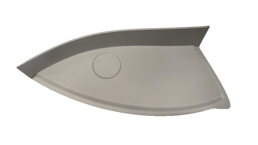 Instrument Panel Left End Trim Panel Assembly - Mist Grey