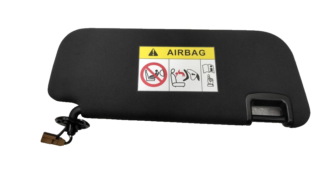 Left Sun Visor Assembly - Deep Black 5