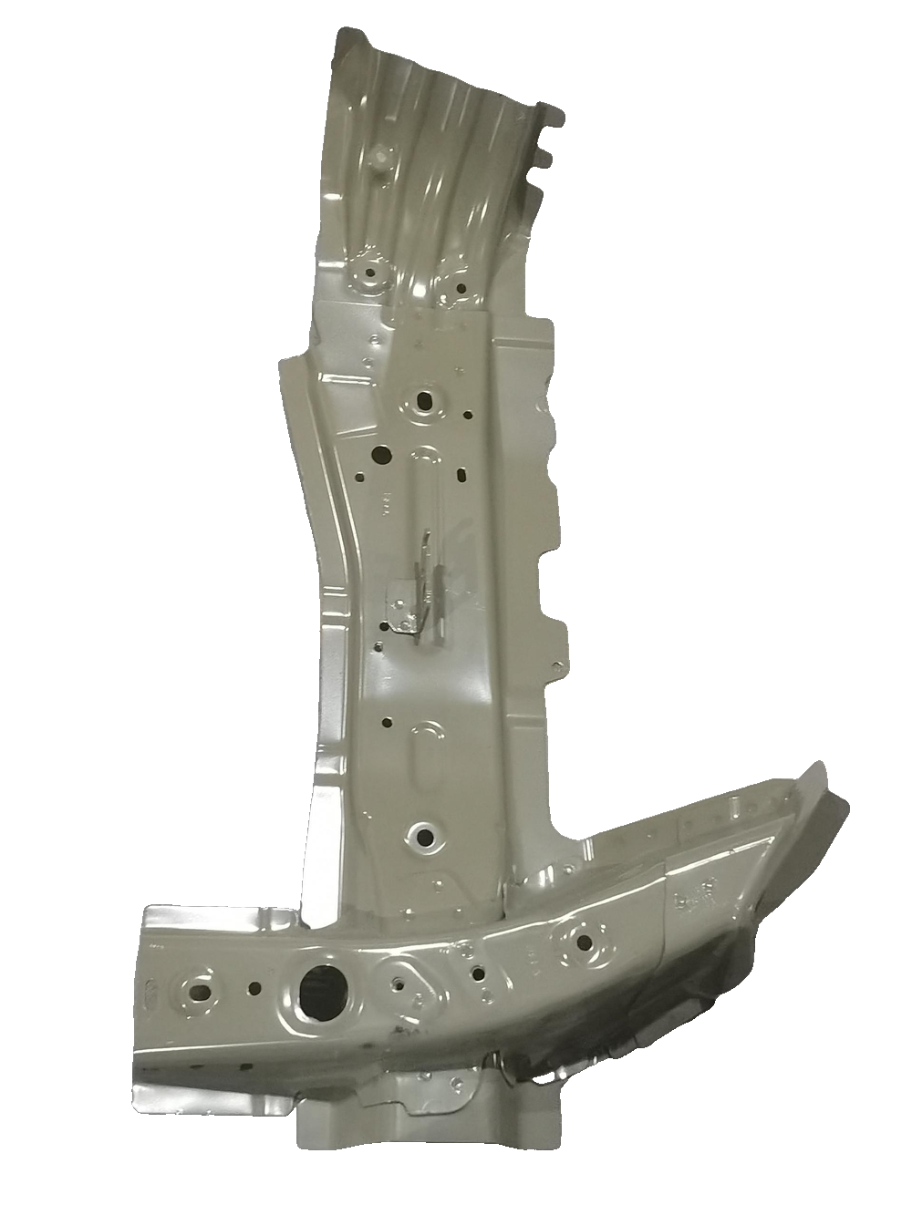 Right front rail sealing plate assembly