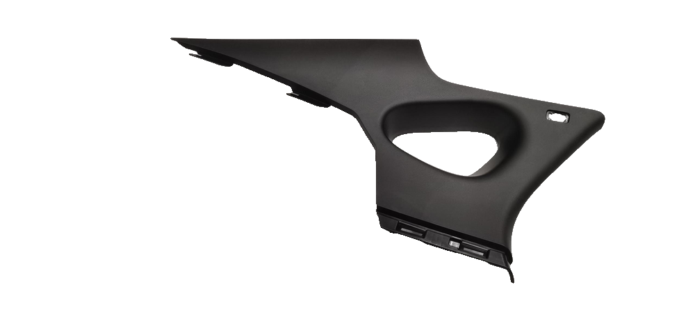 LH C-pillar upper trim panel assembly