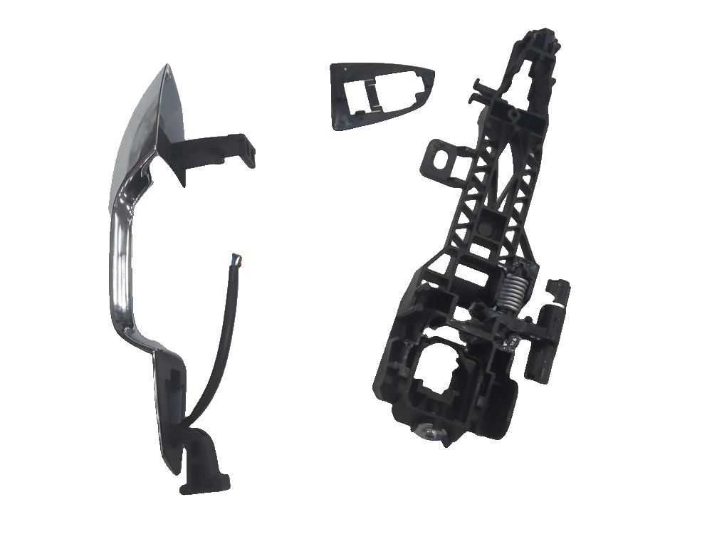 Right front door outer handle assembly