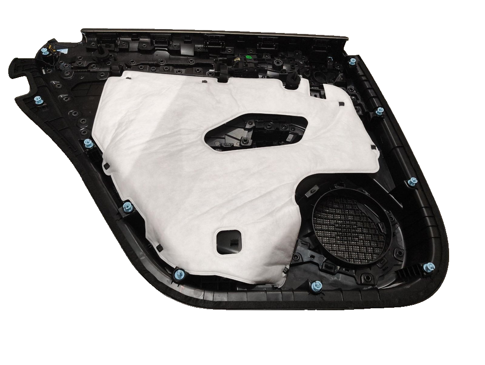 Right rear door trim panel assembly - Sea Salt Grey