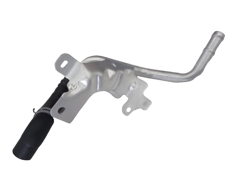 Heater engine outlet water pipe