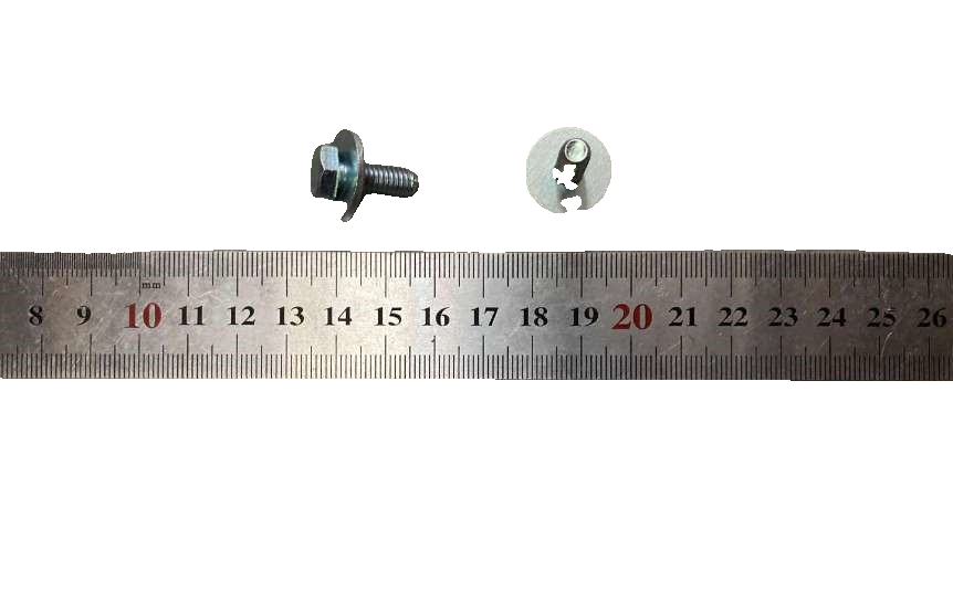 Q150B0616T1F3A+Q40206_Hex Head Bolt and Large Washer Assembly