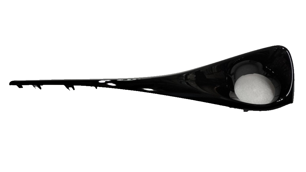Instrument Panel Left Trim Panel Assembly - Piano Black