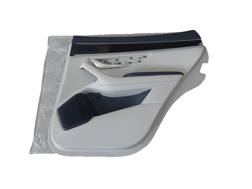 Right rear door trim panel assembly - Eclipse Blue