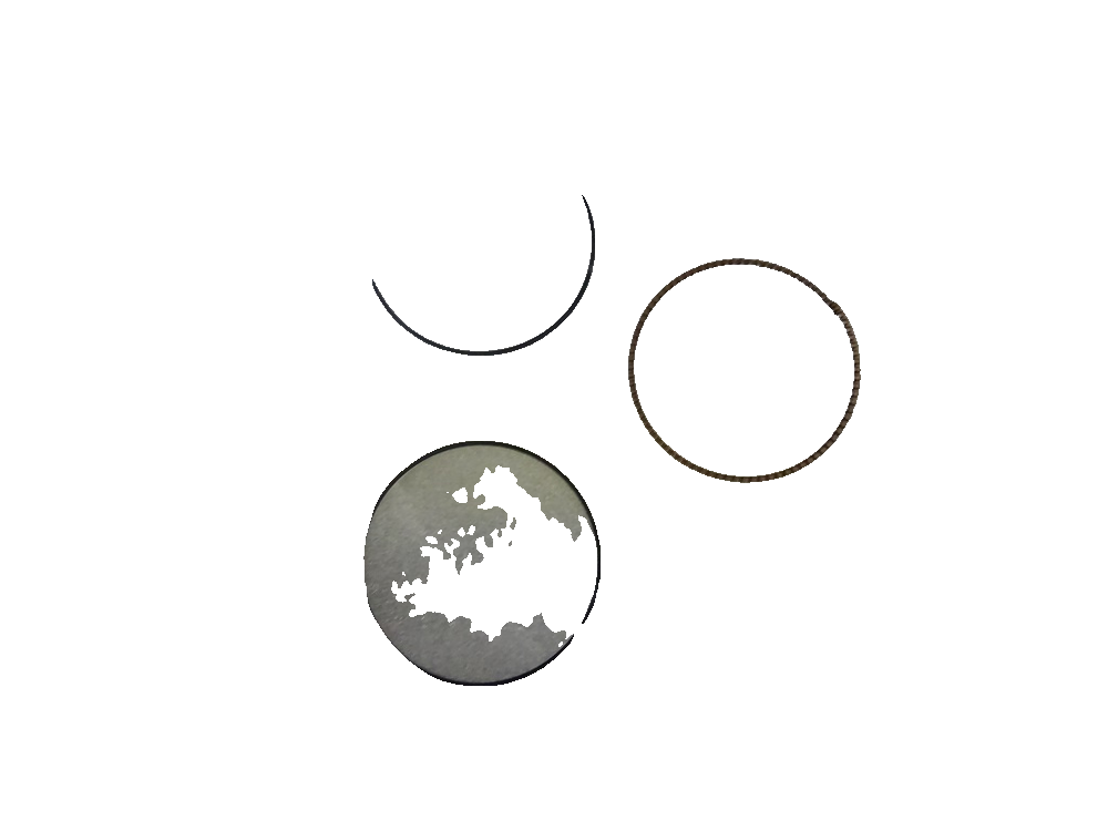 Combination oil ring