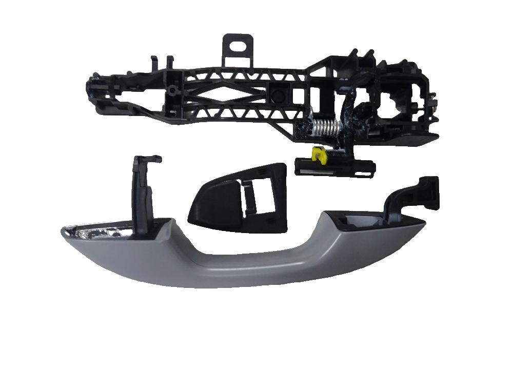 Left rear door outer handle assembly - Unpainted