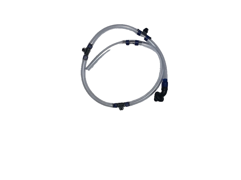 Right front water pipe assembly