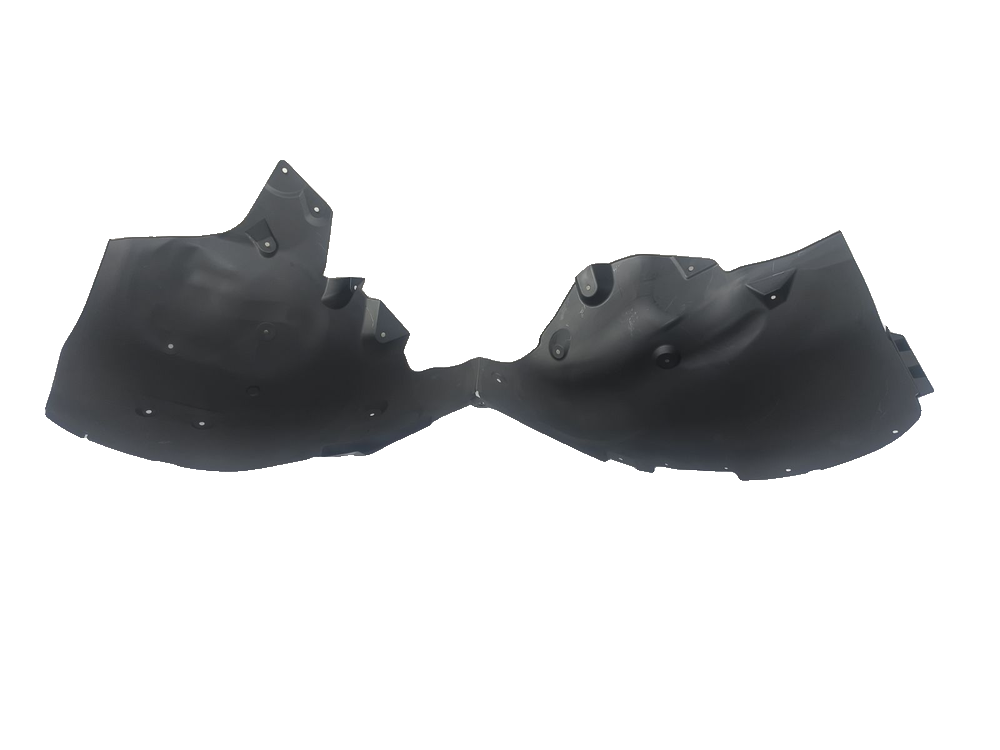 Left front mudguard / splash shield assembly
