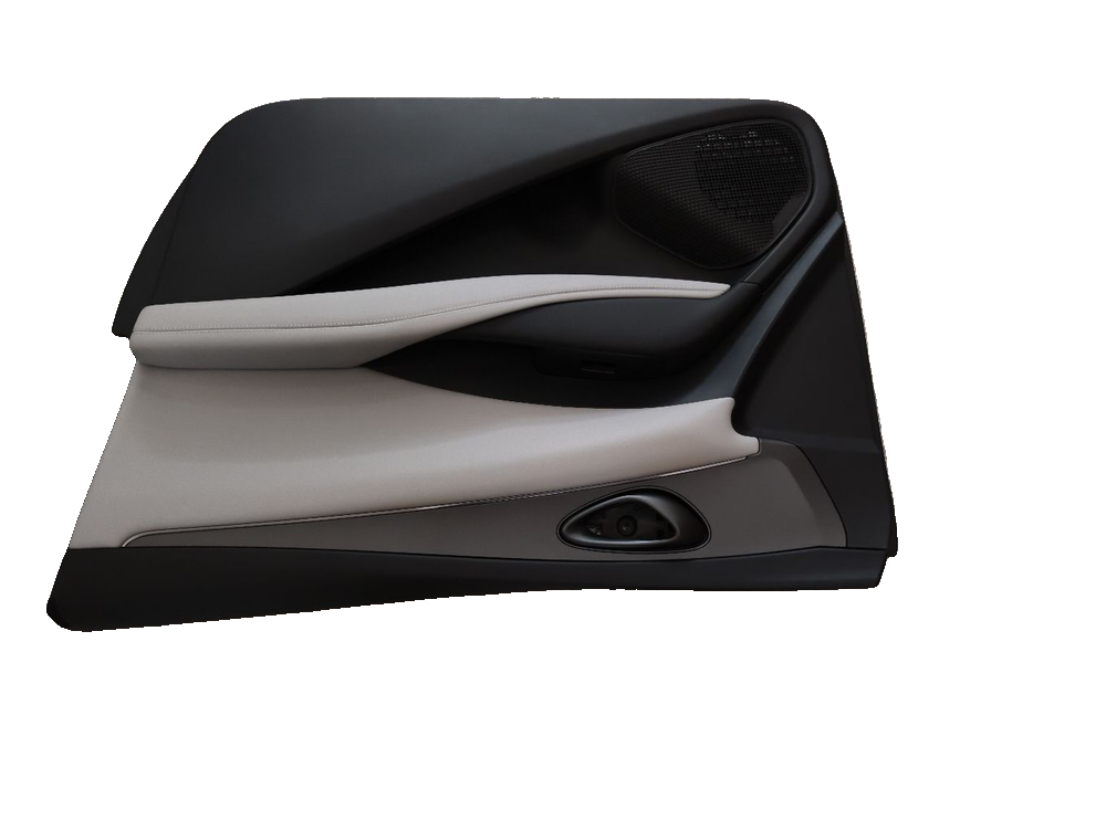 Right front door trim panel assembly - Sea Salt Grey
