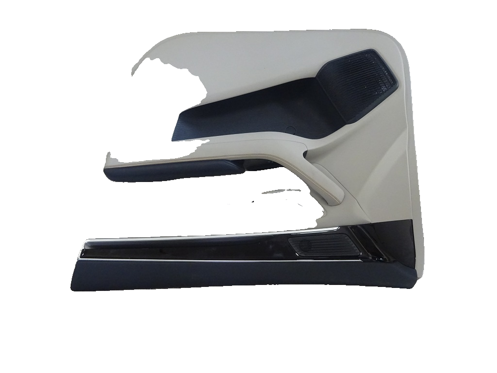 Right front door trim panel assembly - Eclipse Blue