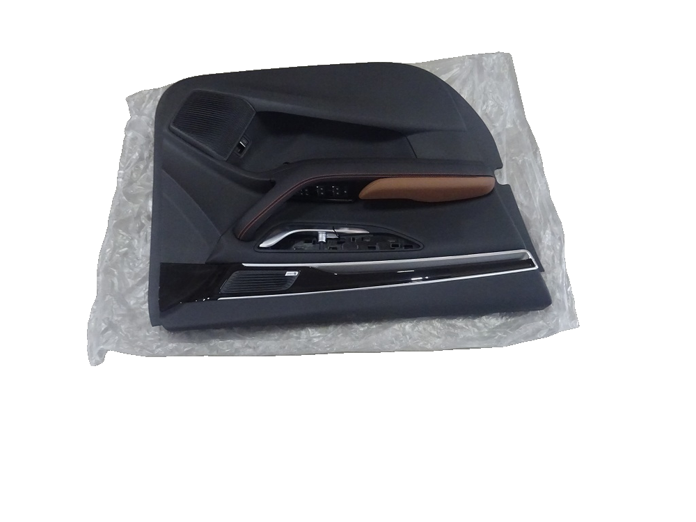 Left front door trim panel assembly - Deep Black 5