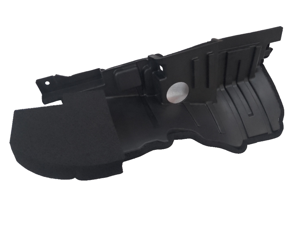 Radiator right air deflector assembly