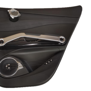 Right rear door trim panel assembly – Deep Black 5