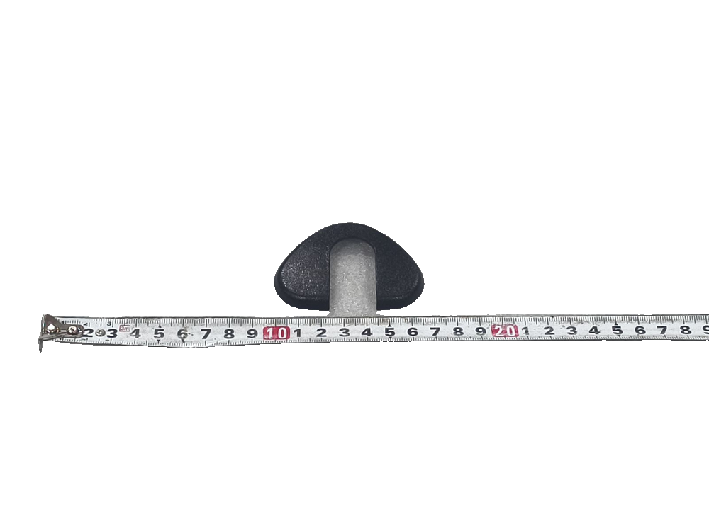 Left Sun Visor Mounting Base Cover - Deep Black 5