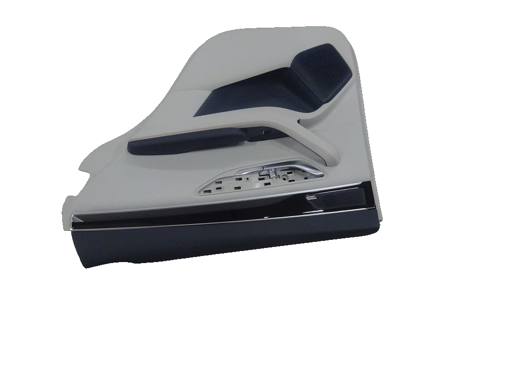 Right rear door trim panel assembly - Eclipse Blue