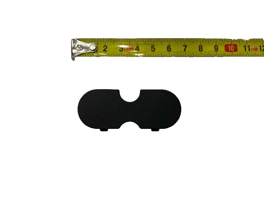 Tailgate Lock Striker Access Cover - Deep Black 5