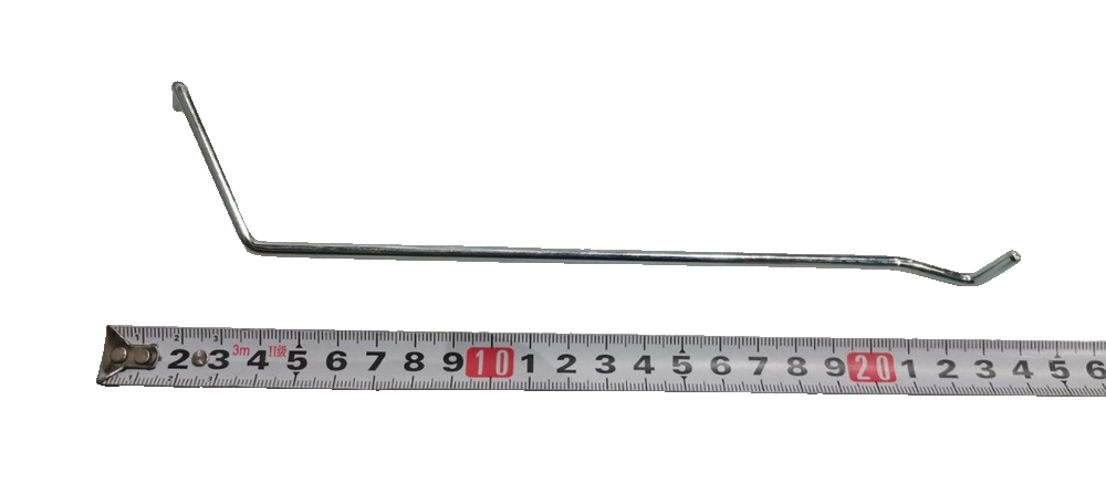 Left front door exterior release rod