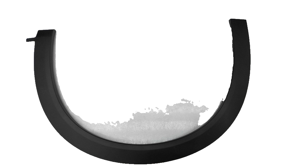 Left front wheel arch (fender eyebrow) trim panel assembly
