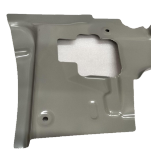 Left front wheel housing upper rail inner panel, rear section