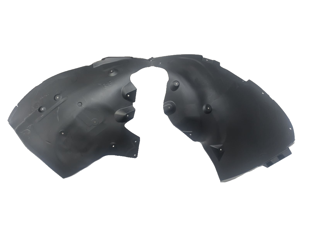 Right front wheel mudguard assembly