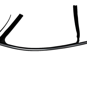 Left front door glass run channel assembly