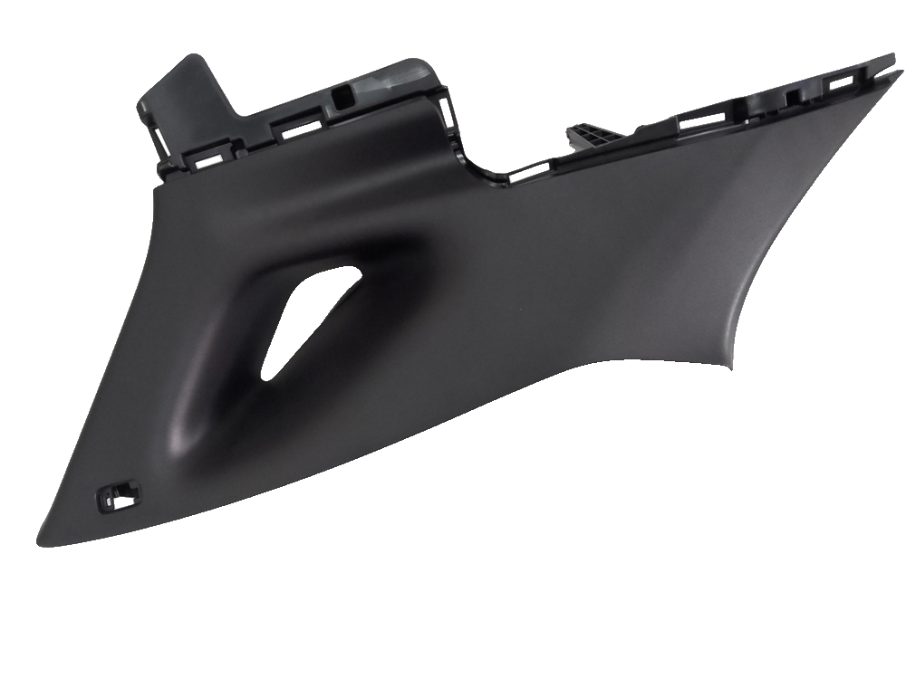 LH C-pillar upper trim panel assembly - Deep Black 5