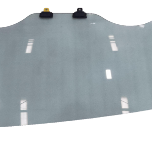 Right rear door glass assembly