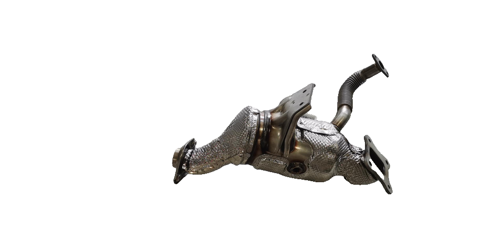Catalytic Converter with Exhaust Pipe Assembly