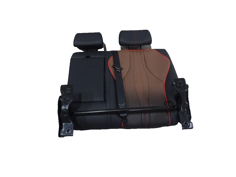 Left Rear Seat Backrest Assembly - Gradient Brown