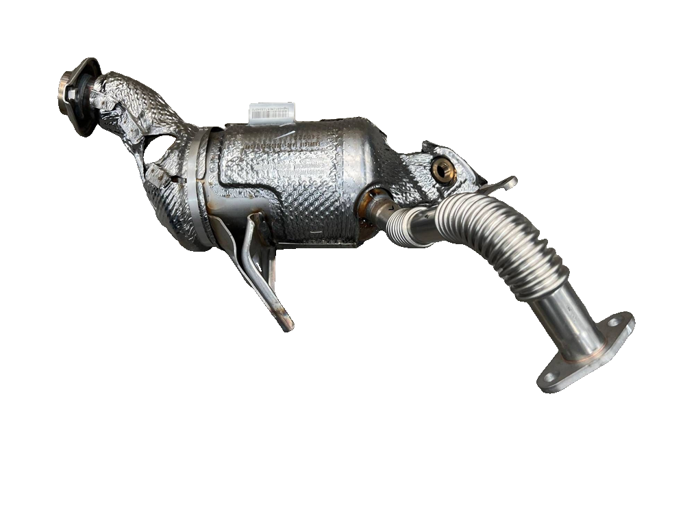 Catalytic Converter with Exhaust Pipe Assembly