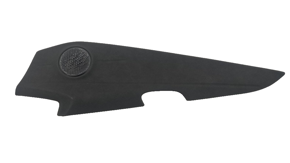 Right front door upper trim panel assembly - Deep Black 5