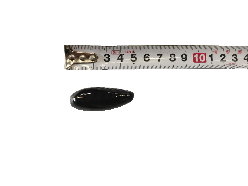 Driver backrest adjustment button - Piano Black