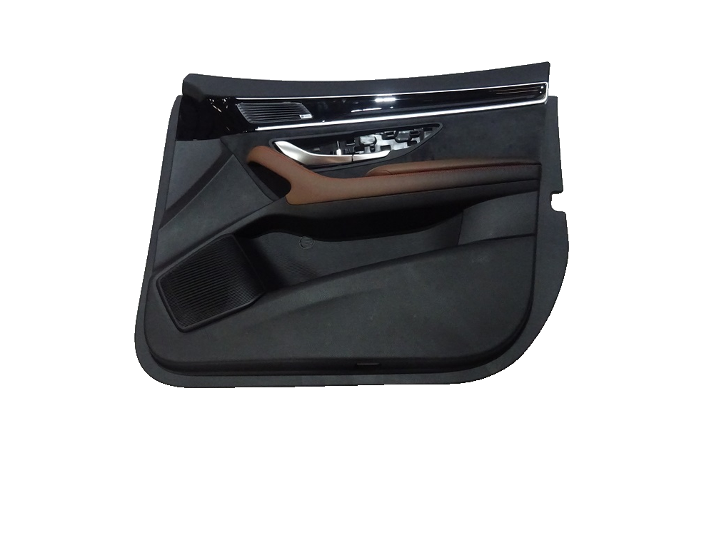 Right front door trim panel assembly - Gradient Brown